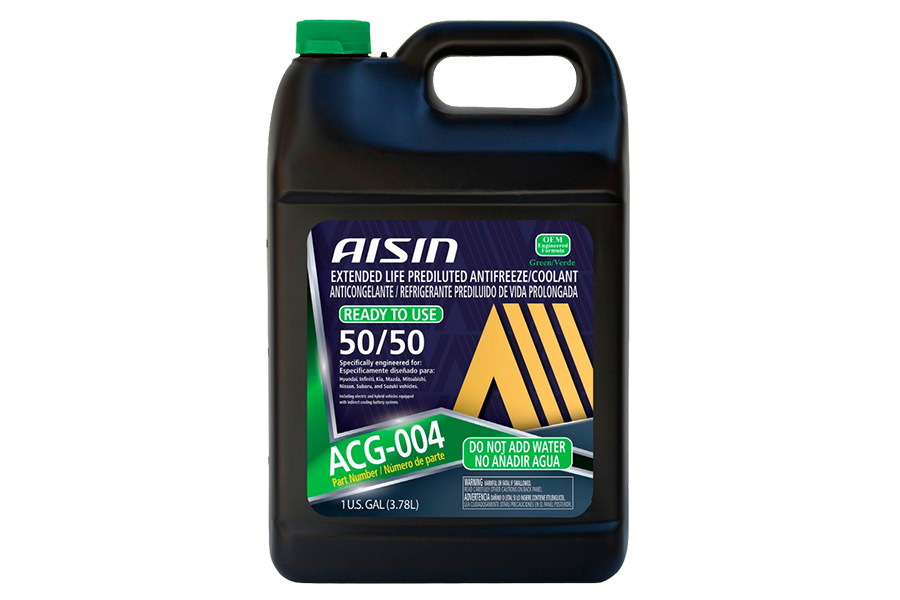 Coolant Verde 50/50, 1 Gal&oacute;n, AISIN