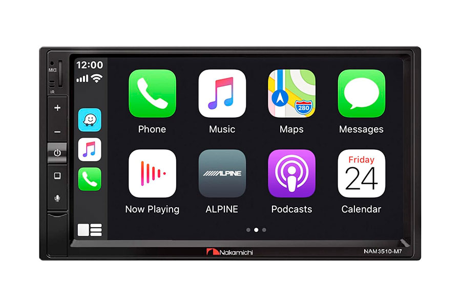 Radio con Pantalla, 7 Pulgadas, NAKAMICHI