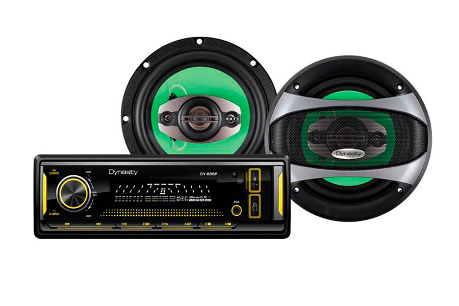 Radio de 1 Din con 4 Parlantes, DYNASTY