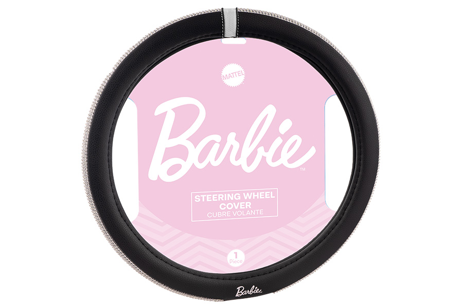 Cobertor de Volante con Diamantes, Negro, BARBIE