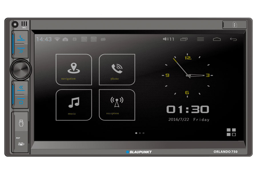 Radio con Pantalla de 7 Pulgadas, BLAUPUNKT 