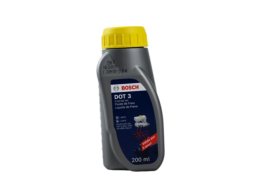 L&iacute;quido de Frenos Dot3, 200 ML, BOSCH 