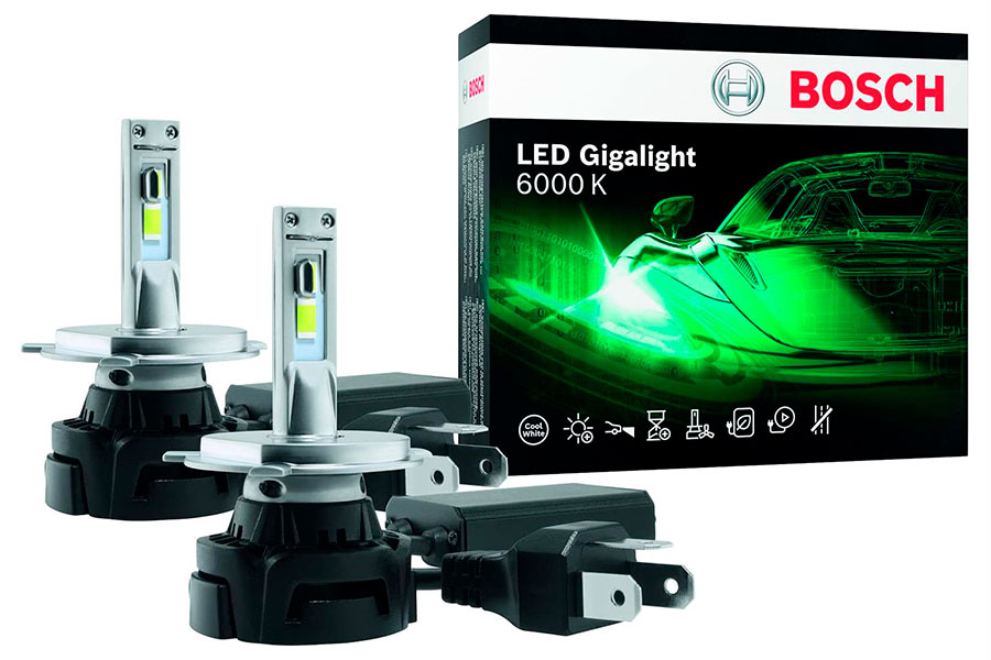 Kit de Luz LED H4 6000K, BOSCH