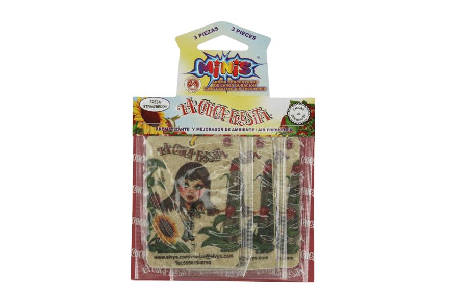 Desodorante Mini, 3 piezas, CHICA FRESITA