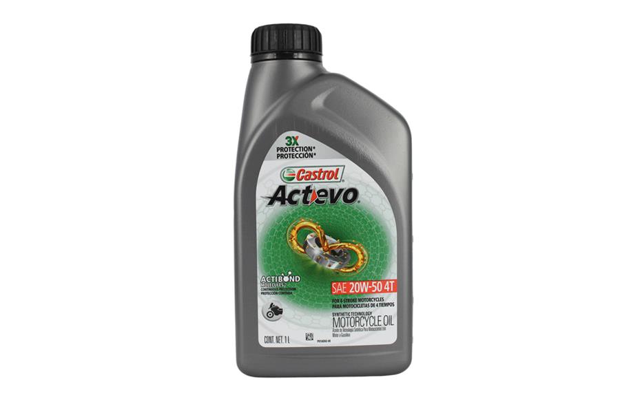 Aceite para Moto 4 tiempos 20W50, CASTROL