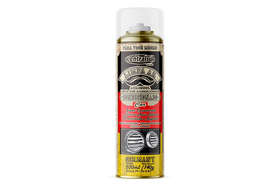 Limpiador para Aire Acondicionado, Alemania, 200 ML, CENTRALSUL
