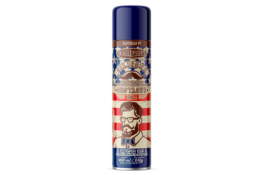 Silicona Spray América, 400 ML, CENTRALSUL