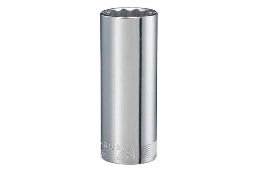 Cubo de Profundidad, 1/2 Pulgadas, 24mm 12 Puntos, CRAFTSMAN