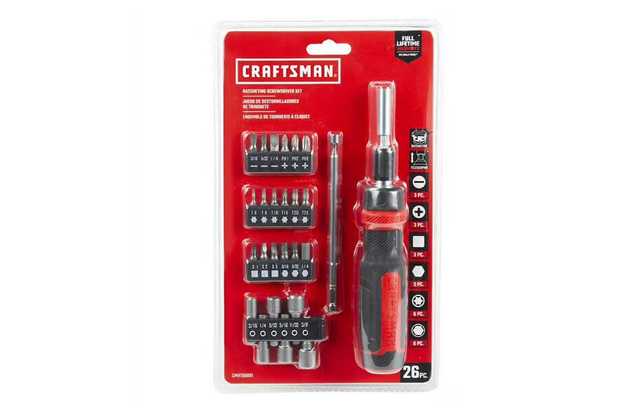 Juego de Destornillador de Trinquete, CRAFTSMAN