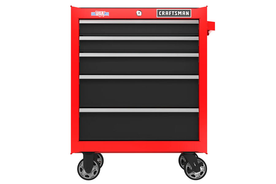 Gabinete para Herramientas con Ruedas de 5 Cajones, CRAFTSMAN