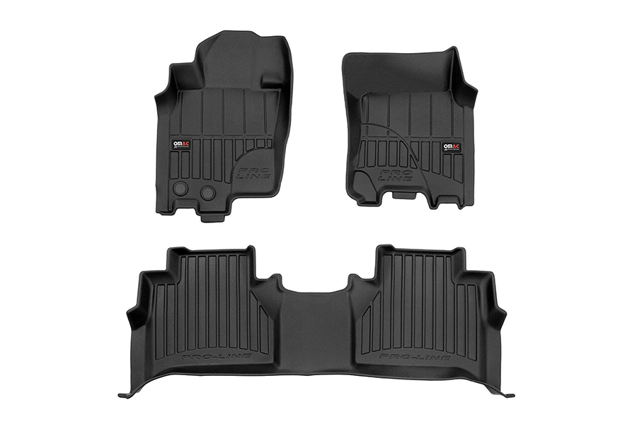 Juego de Alfombras Tipo Bandeja, Nissan Frontier 2016-2022, OMAC 