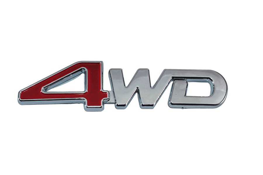 Emblema Cromado, 4WD