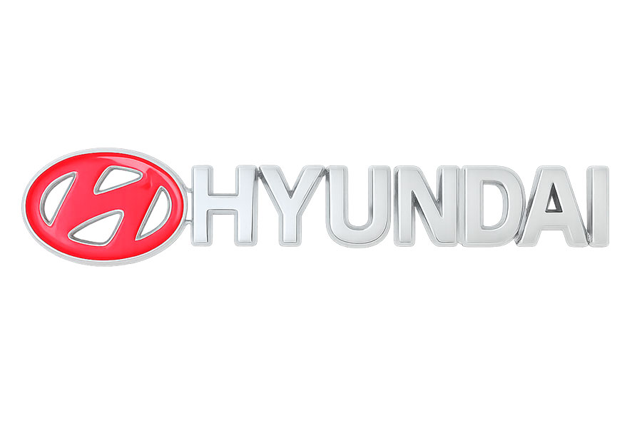 Emblema Cromado, Hyundai