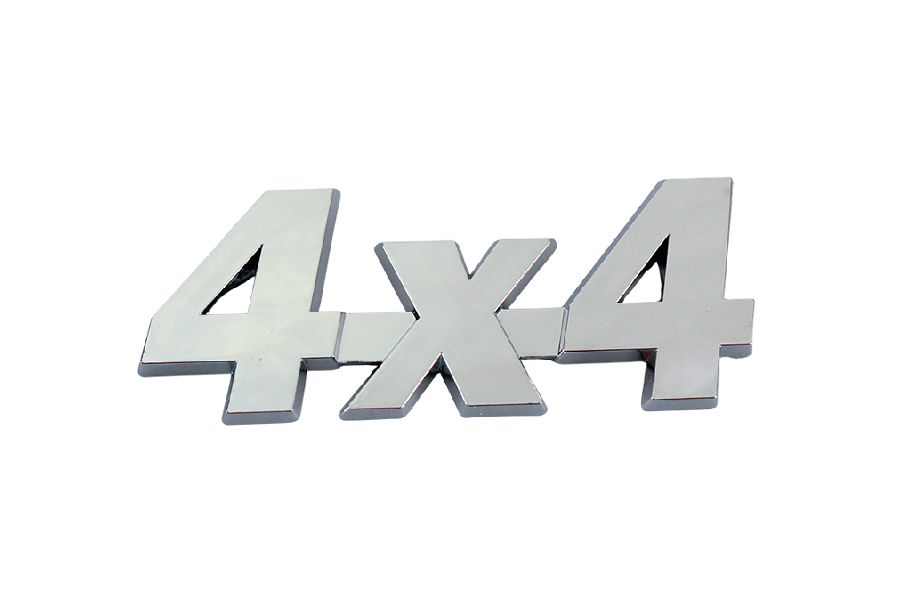 Emblema Cromado, 4X4