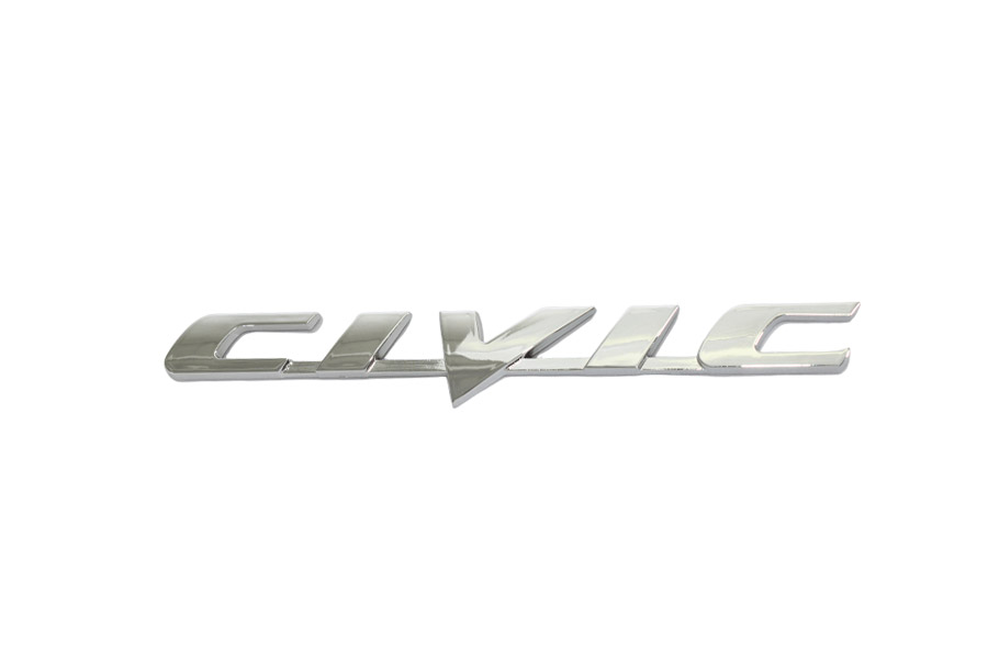 Emblema Cromado Letras, Honda Civic 06-10