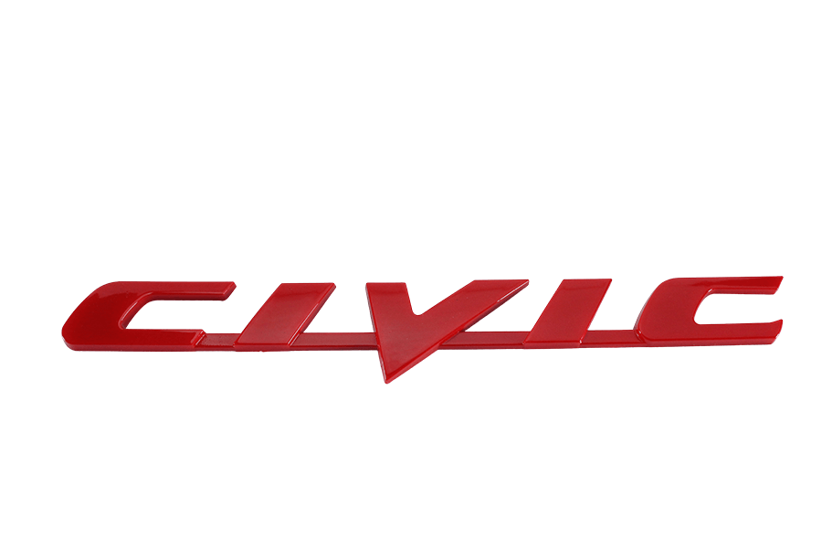 Emblema Rojo, Honda Civic 2006-2010