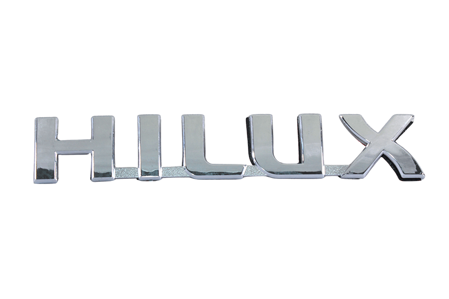 Emblema Cromado, Moderno, Toyota Hilux
