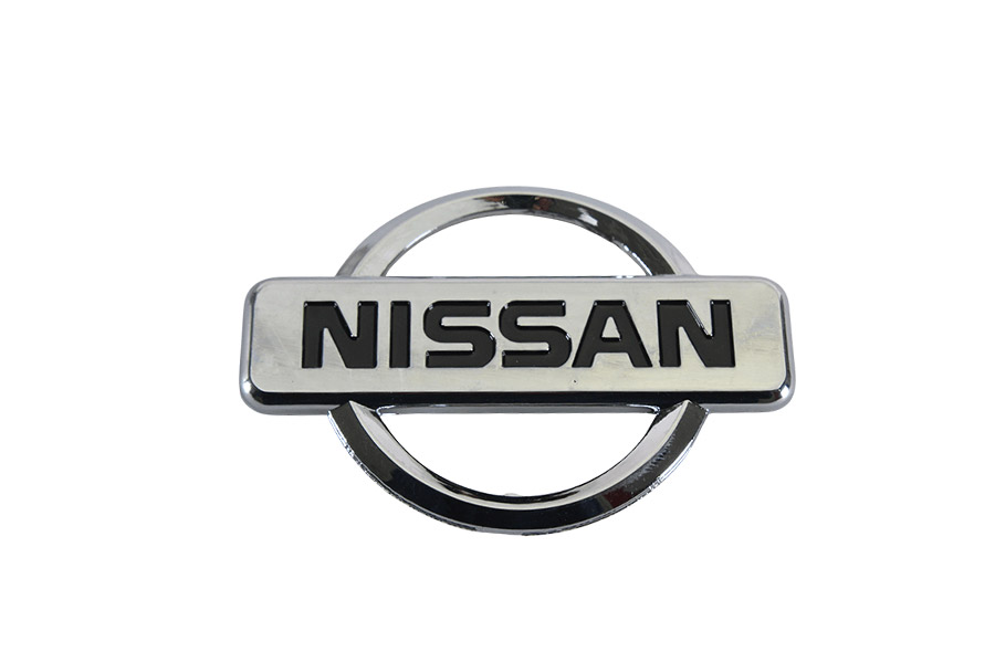 Emblema Cromado, 7.5 cm, L&iacute;nea Vieja, Nissan
