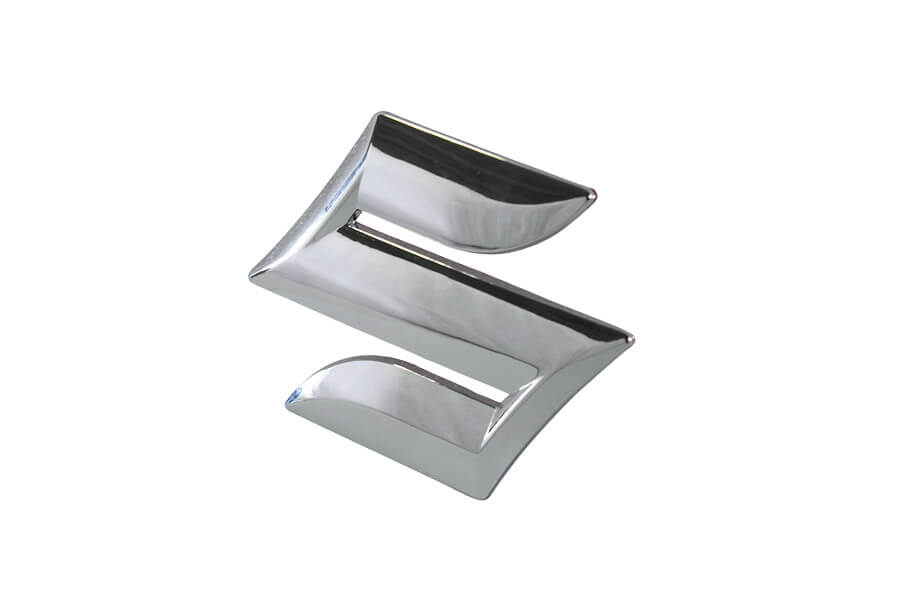 Emblema Cromado para Tapa Grande, Suzuki 