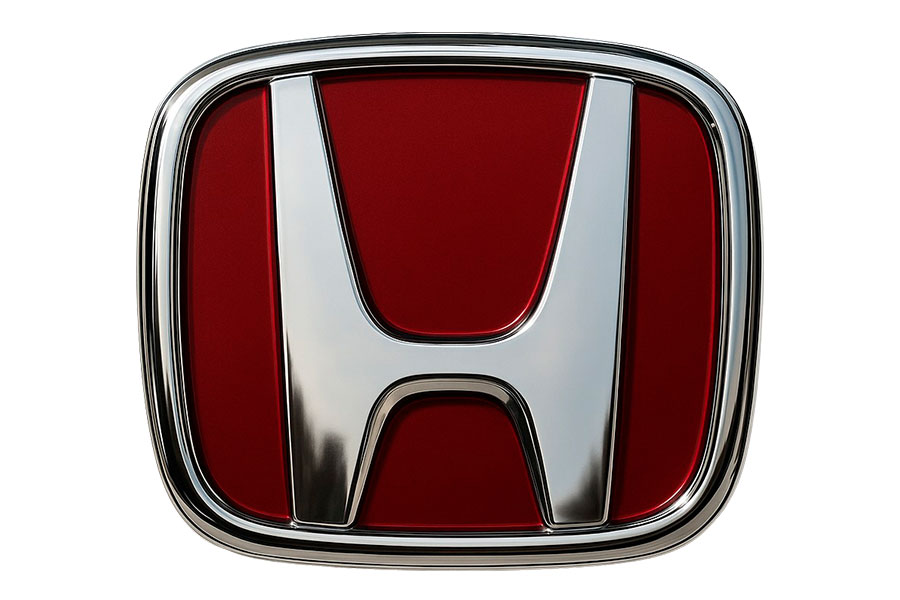 Emblema Honda Rojo para Volante H