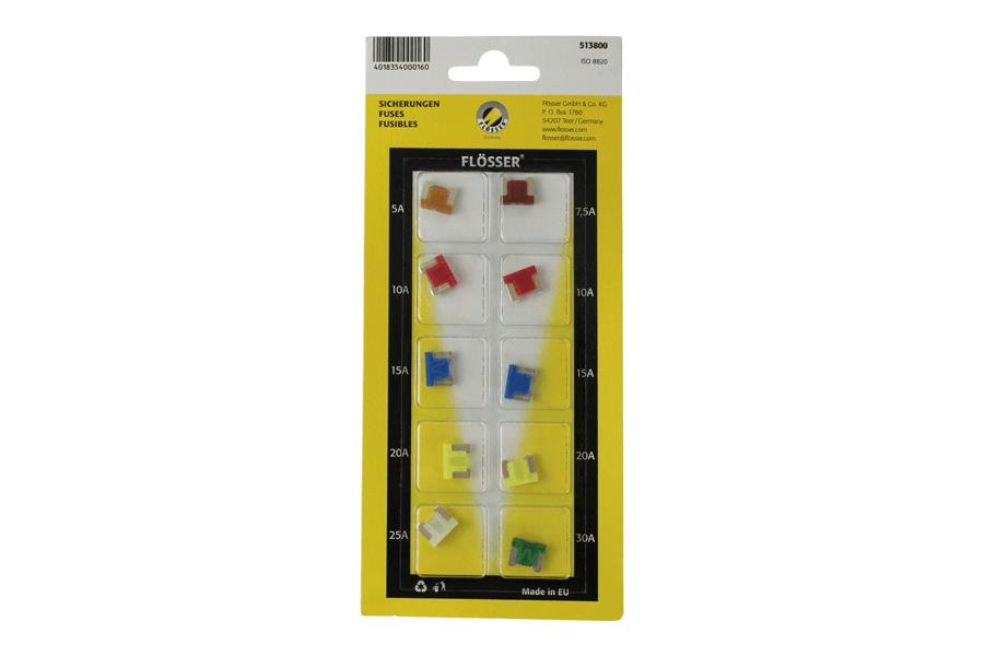 Blister de Fusibles Mini, FLOSSER