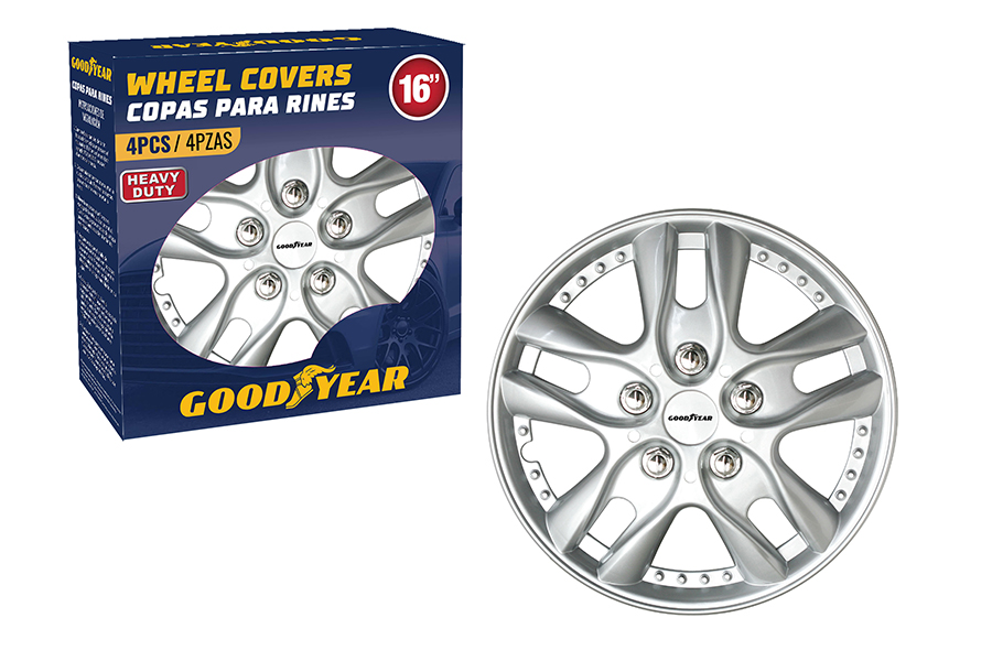 Juego de Copas, Silver, 16 Pulgadas, GOODYEAR