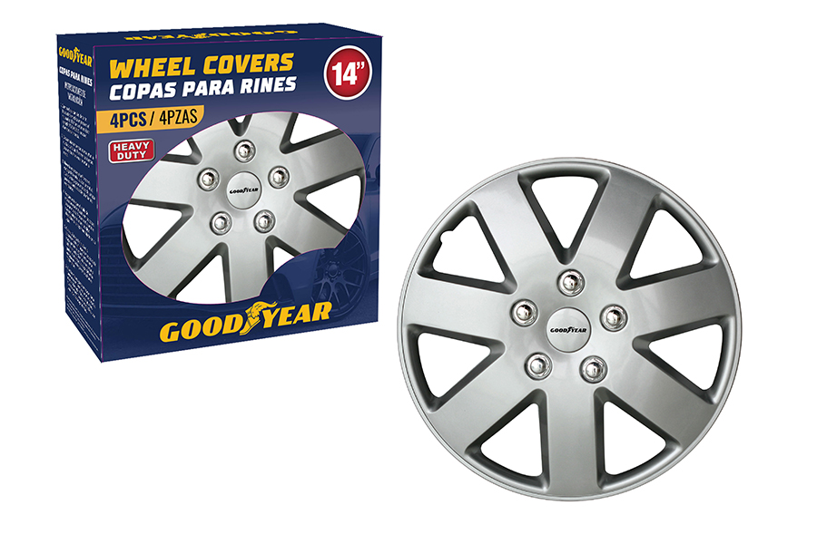 Juego de Copas, Silver, 14 Pulgadas, GOODYEAR