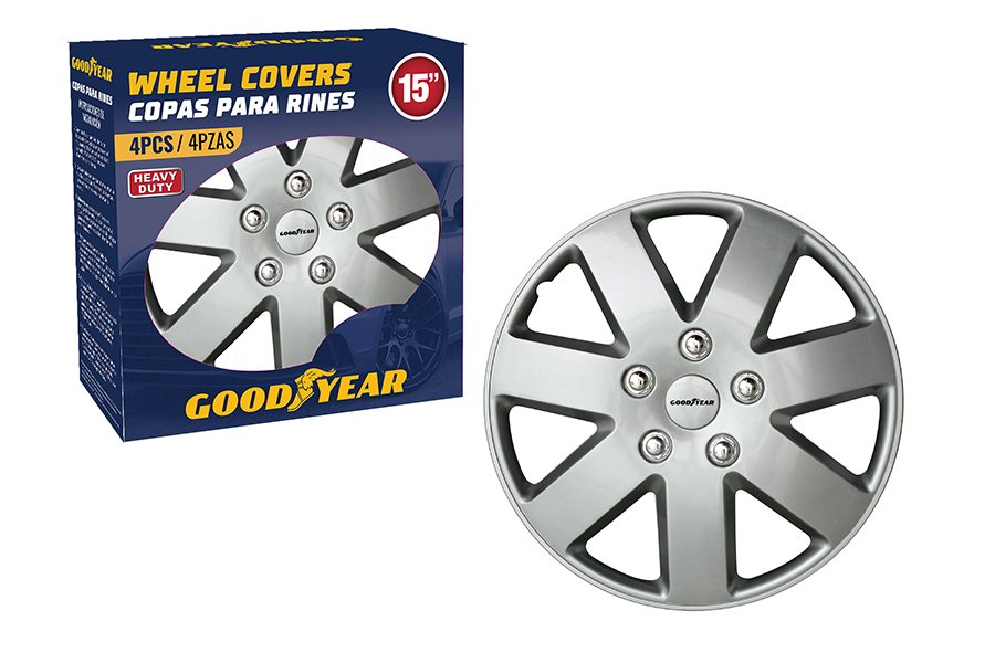 Juego de Copas, Silver, 15 Pulgadas, GOODYEAR