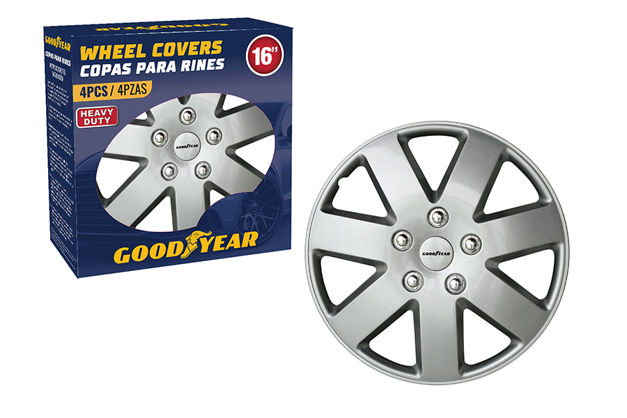 Juego de Copas, Silver, 16 Pulgadas, GOODYEAR