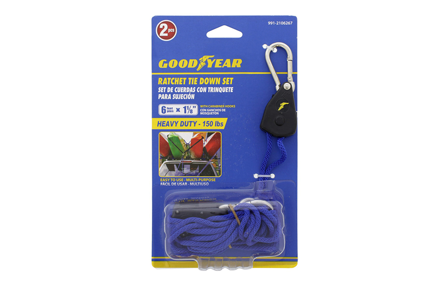 Juego de Lingas con Gancho, 2 Piezas, GOODYEAR