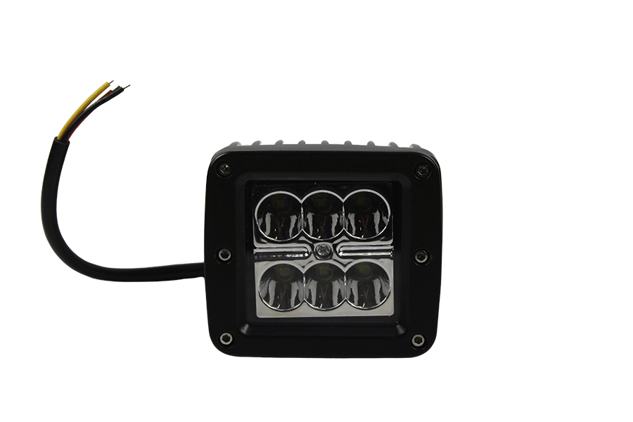 Hal&oacute;geno LED Rectangular, 3 pulgadas, LEAF AUTO