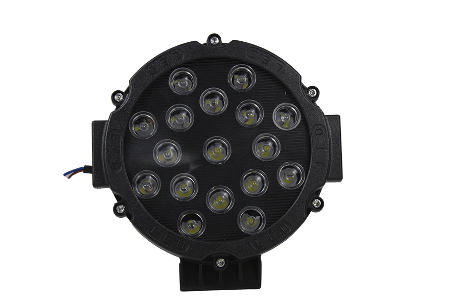 Hal&oacute;geno LED Redondo, 7 pulgadas, LEAF AUTO