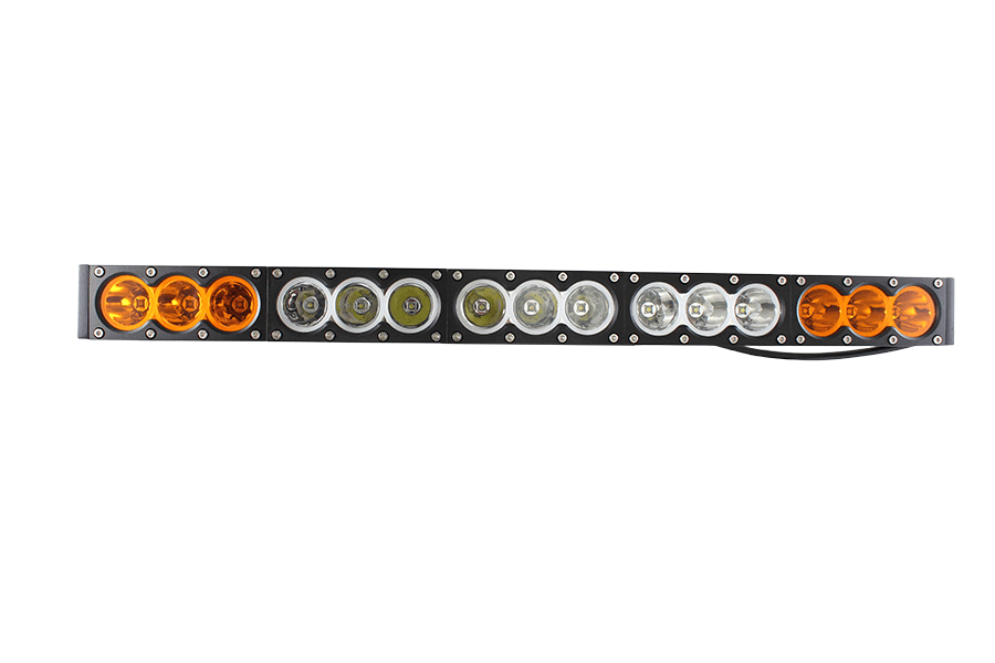 Barra Led Blanco / Ambar, 28 pulgadas, LEAF AUTO