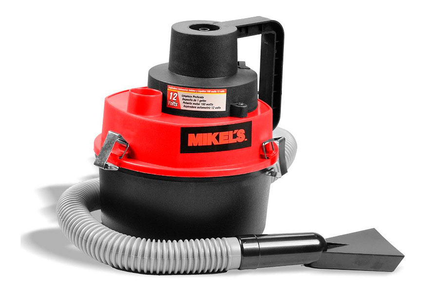 Aspiradora S&oacute;lidos y L&iacute;quidos, 12V, 160 Watts, 1.7 Litros, MIKELS