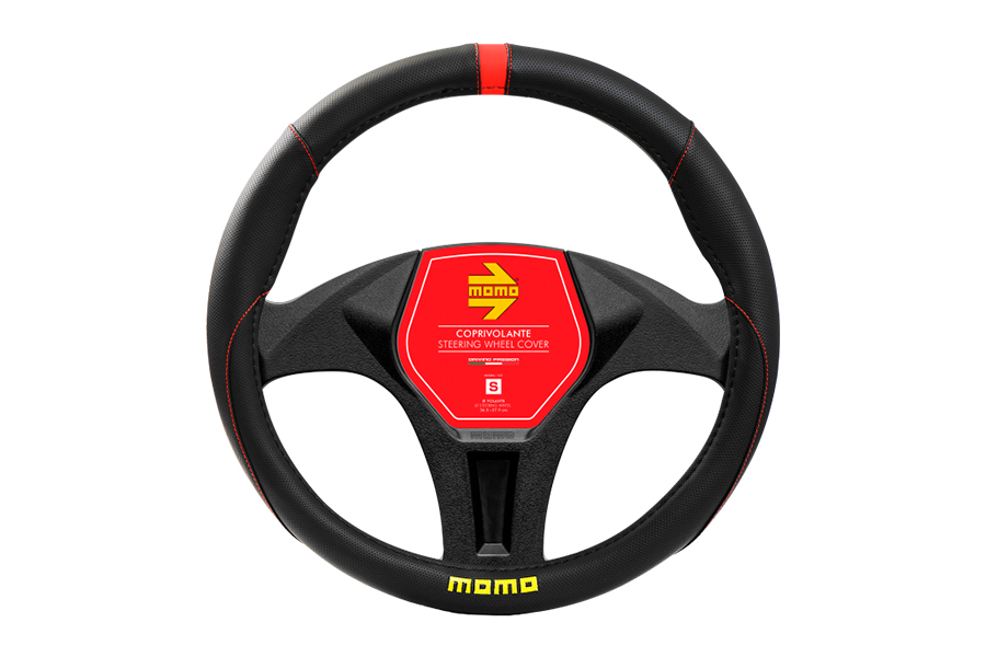 Cobertor Volante Negro/Rojo, MOMO