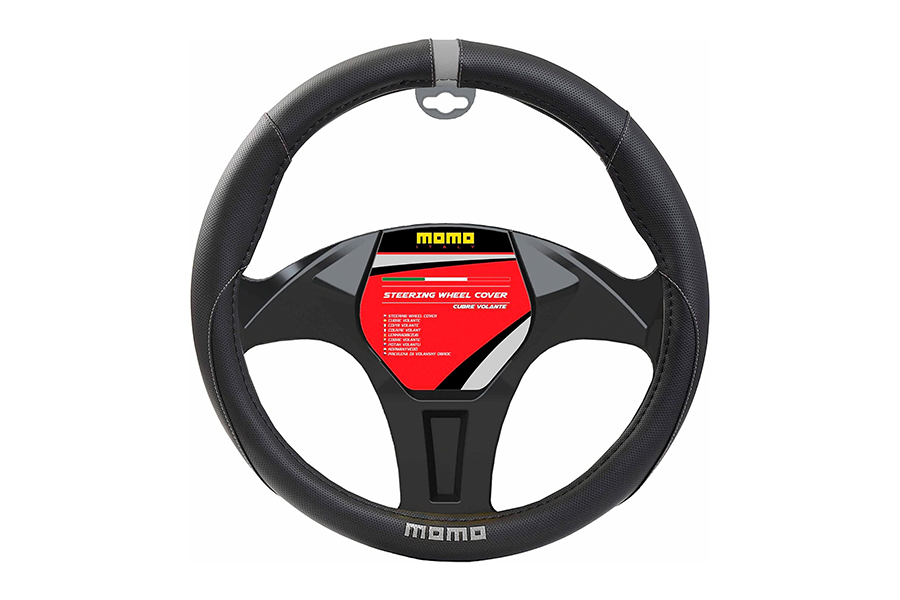 Cobertor Volante Negro/Gris, MOMO