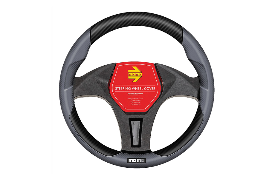 Cobertor Volante Negro/Gris, MOMO