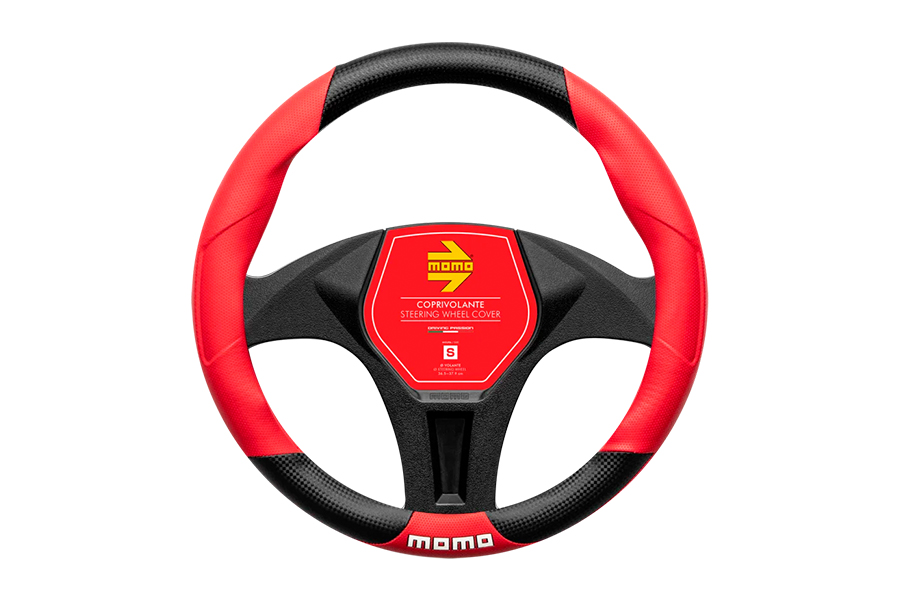 Cobertor Volante Negro/Rojo, MOMO