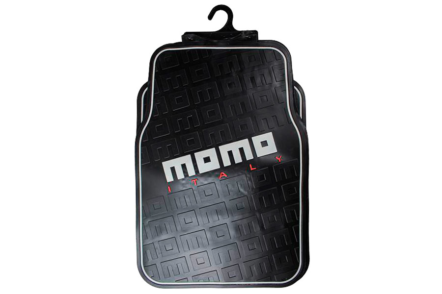 Alfombra de PVC 009,  Negro/Blanco, Momo