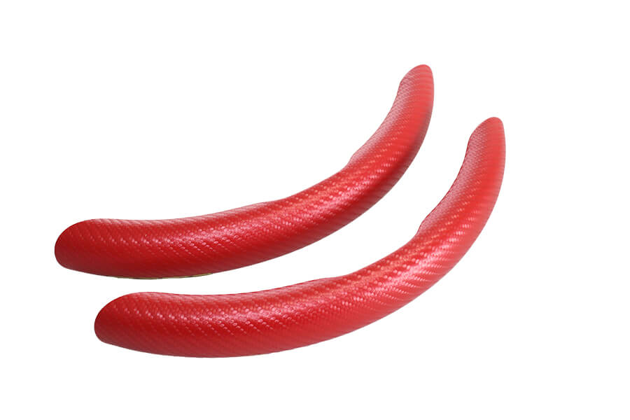 PU&Ntilde;OS PARA VOLANTE ROJO/CARBON