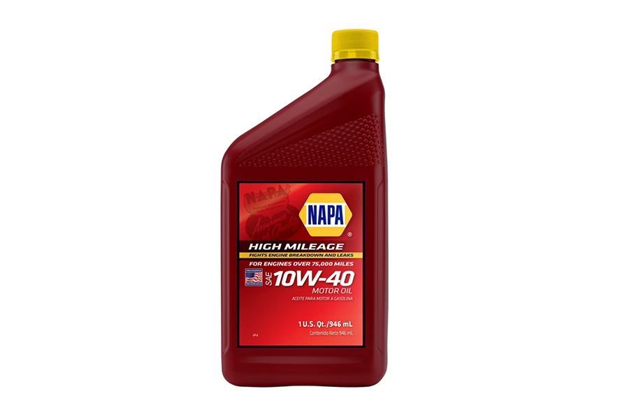 Aceite 10W-40 Alto Millaje, 1 QT, NAPA