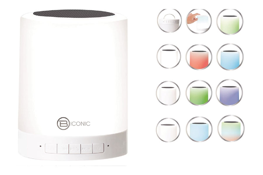 Parlante inalámbrico con linterna, Bytech