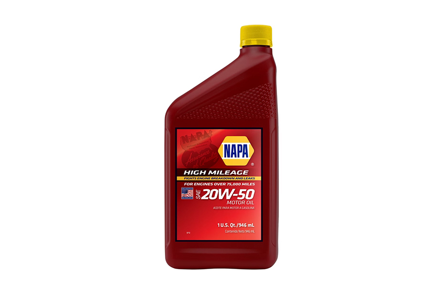 Aceite 20W-50 Alto Millaje, 1 Qt, NAPA