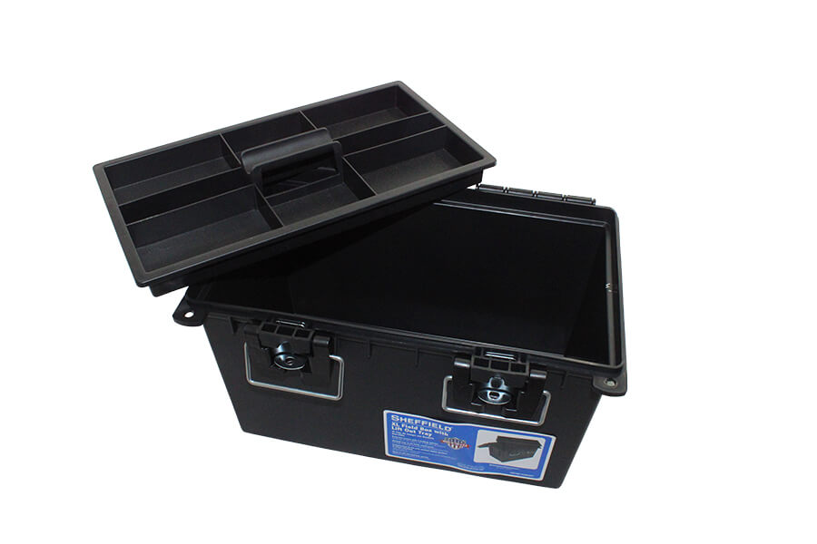 CAJA CON BANDEJA EXTRAIBLE INTERNA
