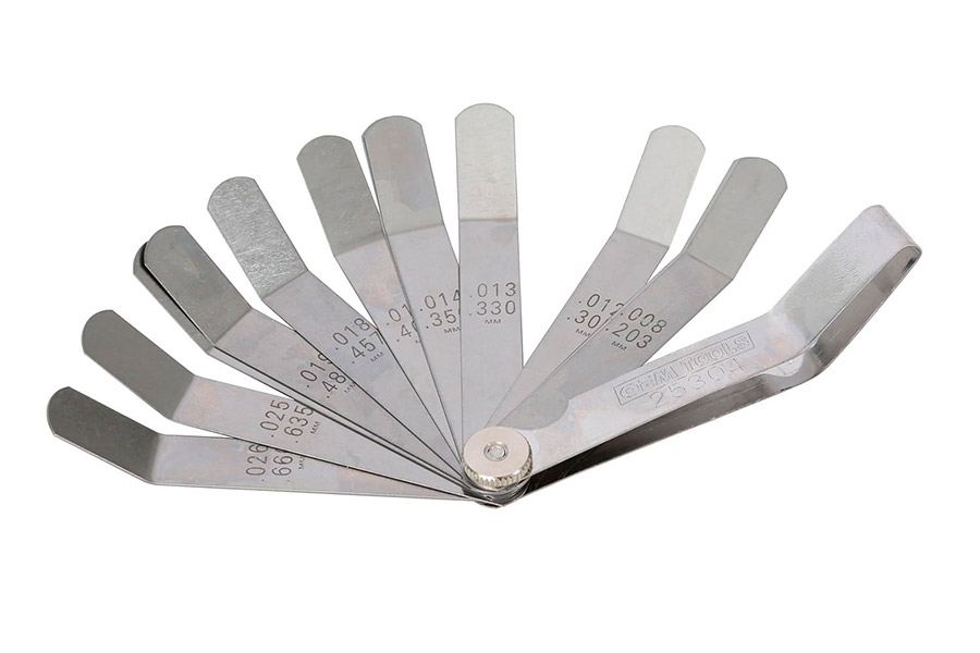 Calibrador de Válvulas de 12 Hojas, OEMTOOLS