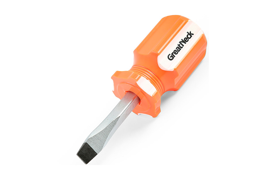 Desatornillador Plano 1/4x1.5, GreatNeck 