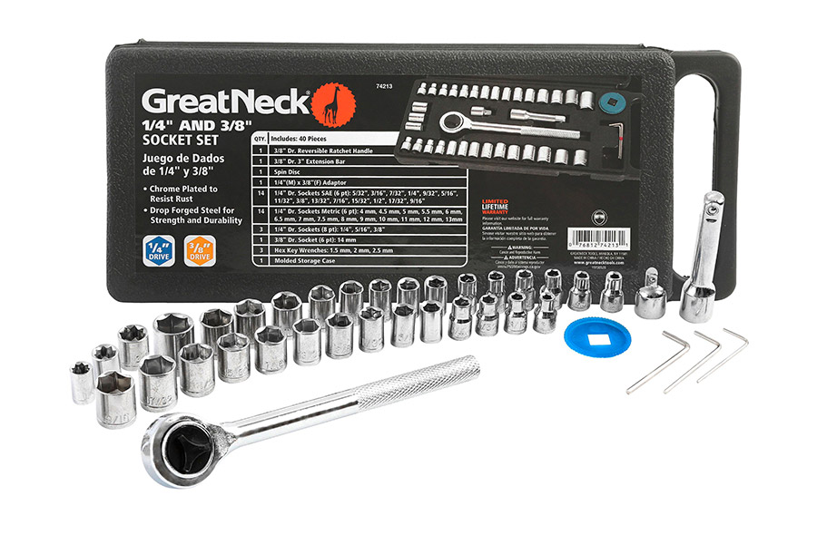 Set de Herramientas 40 pzs, Great Neck