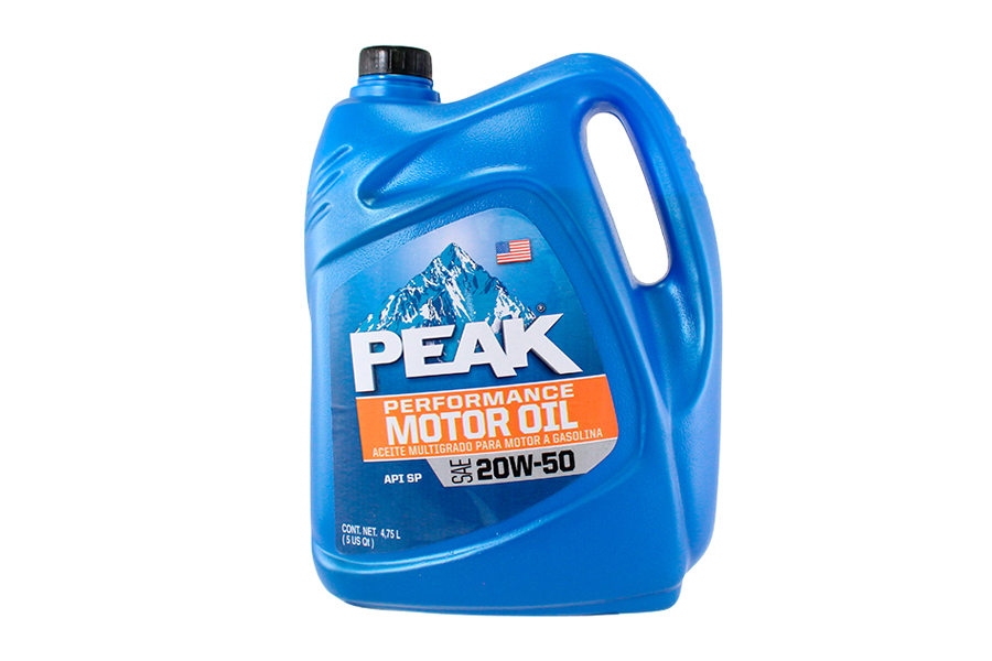 Aceite 20W-50 Mineral, 1 Gal&oacute;n, PEAK