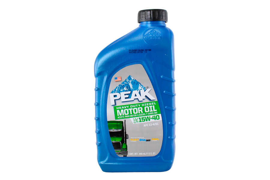 Aceite 15W-40 Heavy Duty, 1 Qt, PEAK