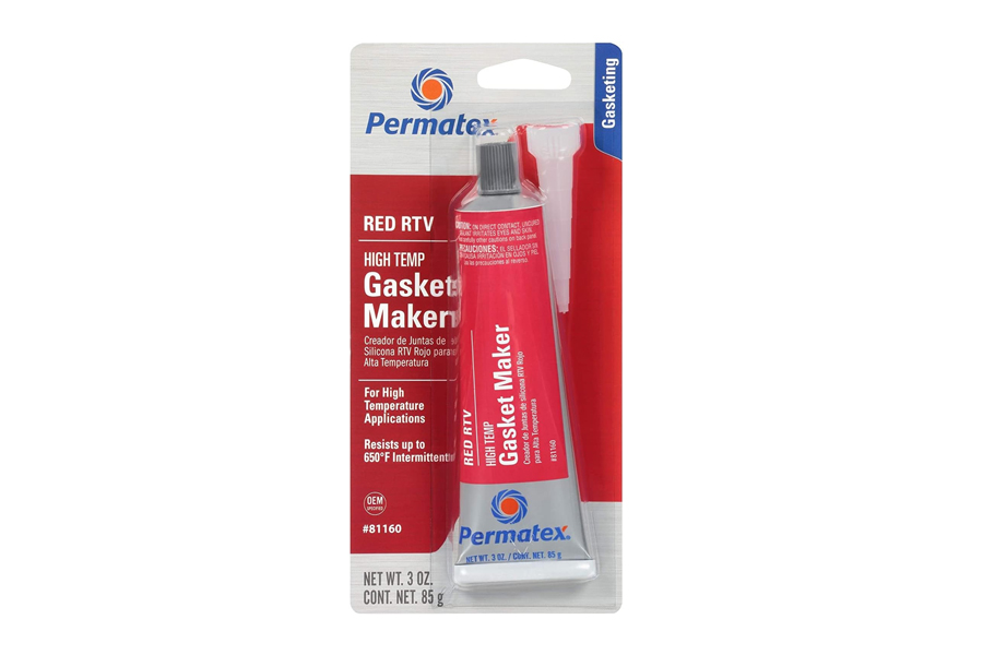 Silicone Rojo, 3 onzas, PERMATEX